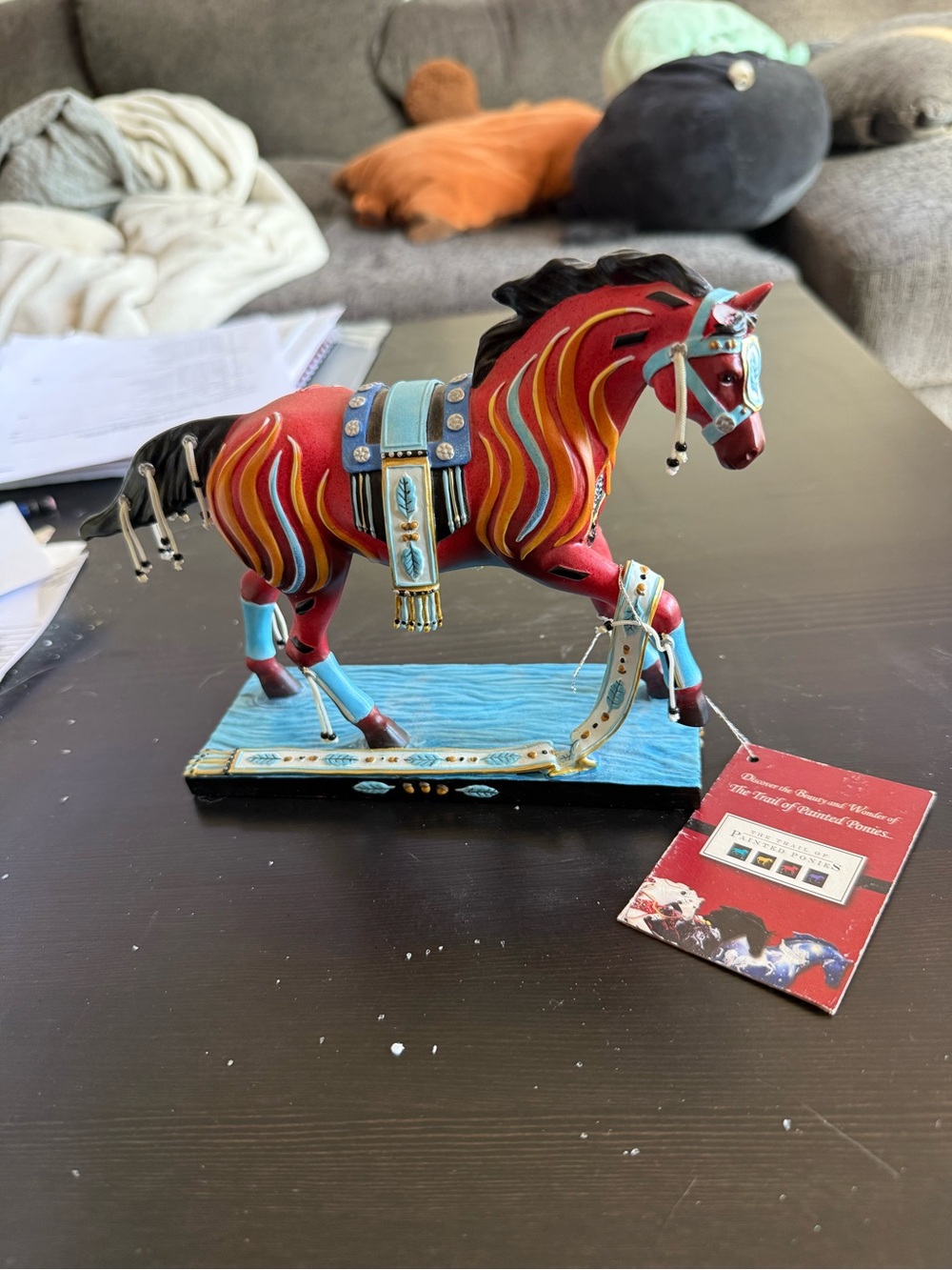 The Trail of Painted Ponies- Keeper of the Sacred Fire 1E/6090 (flaw)